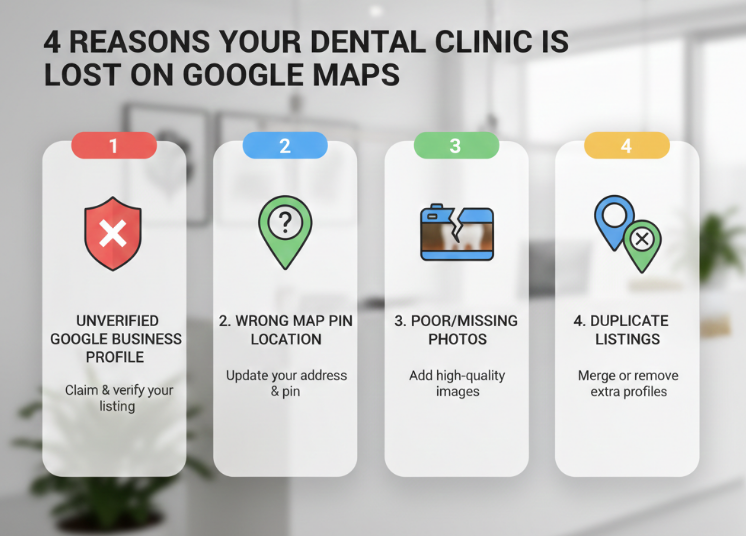 Reasons why not ranking on google